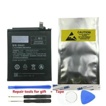 BN43 Battery For Xiaomi Redmi Note 4X 3G+32G / For Redmi Note 4 global version Snapdragon 625 Mobile phone 4000mAh Batteries
BN43 Battery For Xiaomi Redmi Note 4X 3G+32G / For Redmi Note 4 global version Snapdragon 625 Mobile phone 4000mAh Batteries