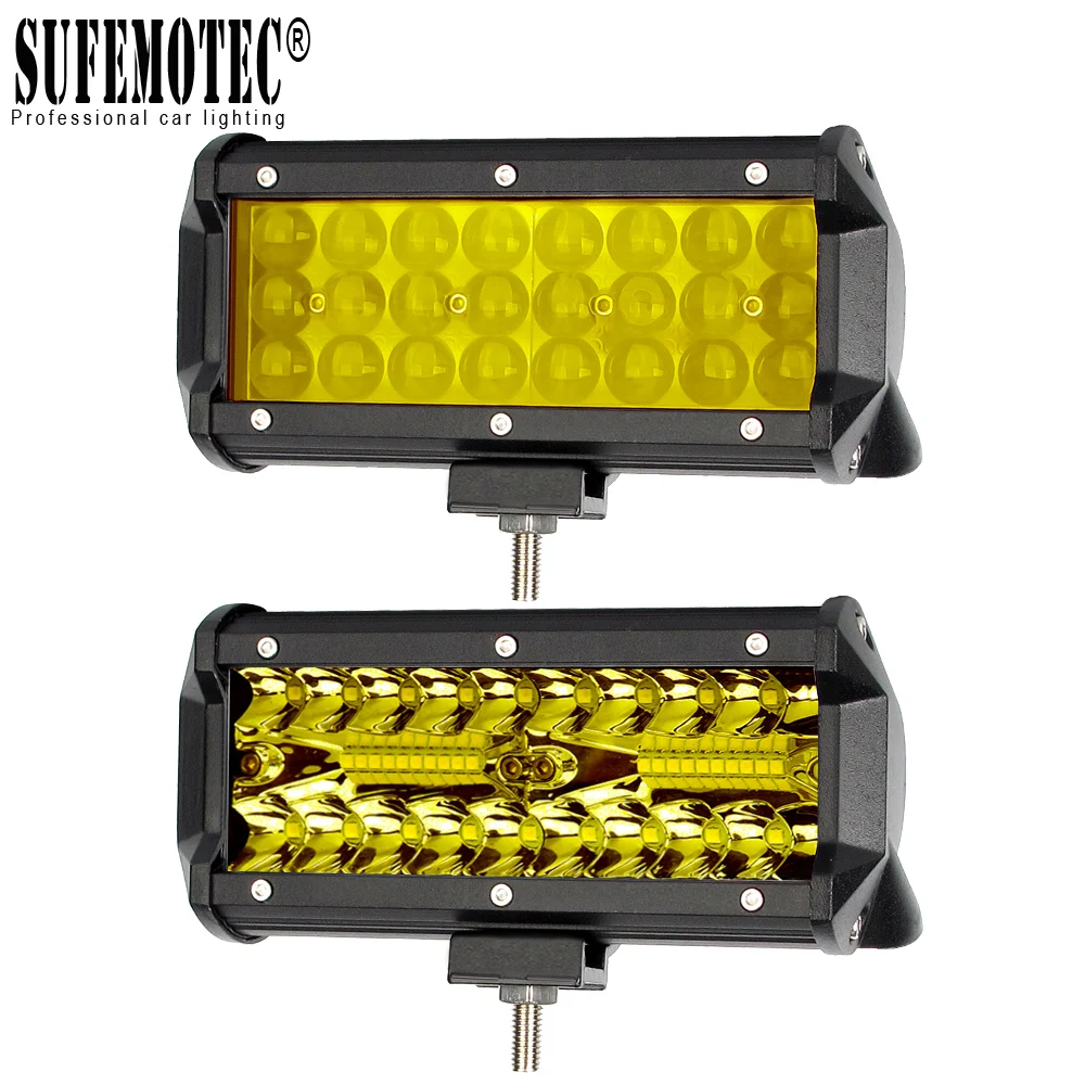 4'' 7 Inch Led Off road Light Barra For ATV Trucks Motorcycle 4x4 12V Combo Beam Amber Yellow Work Driving Lights Bar Fog Lamp
4'' 7 Inch Led Off road Light Barra For ATV Trucks Motorcycle 4x4 12V Combo Beam Amber Yellow Work Driving Lights Bar Fog Lamp