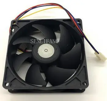 Free shipping T92T12MHA7-57 Server Square Fan DC 12V 0.14A 90x90x25mm 3-wire