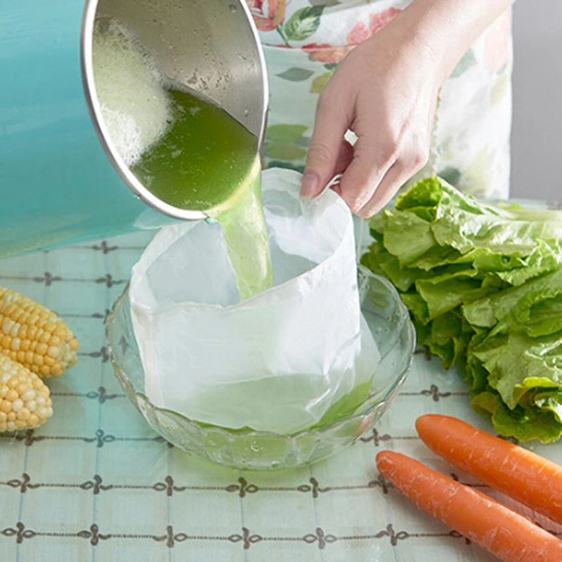 Kitchen Accessories Practical Food Nut Milk Tea Fruit Juice Coffee Wine Nylon Mesh Net Strain Herb Liquid Filter Bag
Kitchen Accessories Practical Food Nut Milk Tea Fruit Juice Coffee Wine Nylon Mesh Net Strain Herb Liquid Filter Bag