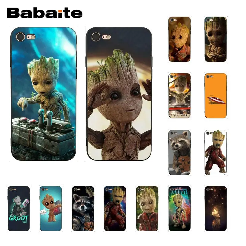 Babaite Guardian Rocket Raccoon Groot Treeman Phone Case for iphone 11 Pro 11Pro Max 6S 6plus 7 7plus 8 8Plus X Xs MAX 5 5S XR
Babaite Guardian Rocket Raccoon Groot Treeman Phone Case for iphone 11 Pro 11Pro Max 6S 6plus 7 7plus 8 8Plus X Xs MAX 5 5S XR