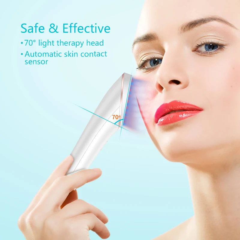 Led Photon Wireless Acne Light Therapy Acne Treatment Device Acne Clearing Blue Red Light Face Beauty Device Facial Machine
Led Photon Wireless Acne Light Therapy Acne Treatment Device Acne Clearing Blue Red Light Face Beauty Device Facial Machine