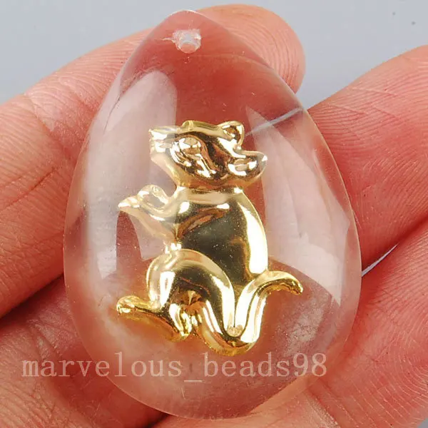 Free shipping Fashion Jewelry 25x35mm Gold Crystal Chinese zodiac Rat Teardrop Pendant Bead MC2941
Free shipping Fashion Jewelry 25x35mm Gold Crystal Chinese zodiac Rat Teardrop Pendant Bead MC2941
