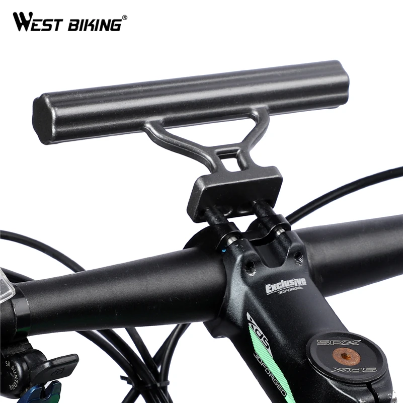 WEST BIKING Cycling Handlebar Bike Flashlight Holder MTB Bicycle Accessories Extender Alloy Mount Bracket Computer Horn Extender
WEST BIKING Cycling Handlebar Bike Flashlight Holder MTB Bicycle Accessories Extender Alloy Mount Bracket Computer Horn Extender