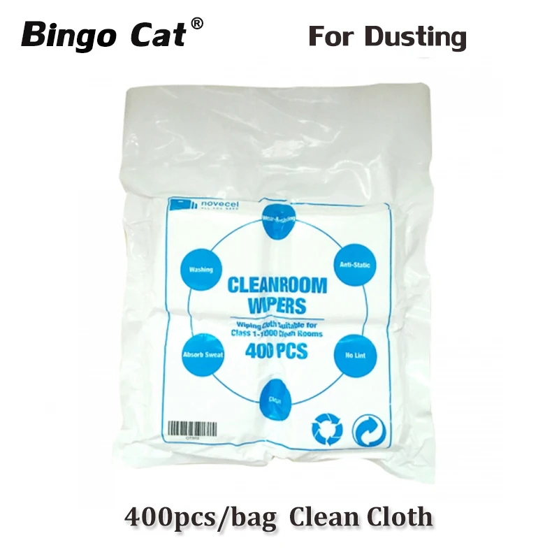400pcs/lot Anti-Static LCD Screen Cleaning Cloth Dust-free Film Wiping Clean Cloth for Mobile Phone Screen Repair
400pcs/lot Anti-Static LCD Screen Cleaning Cloth Dust-free Film Wiping Clean Cloth for Mobile Phone Screen Repair