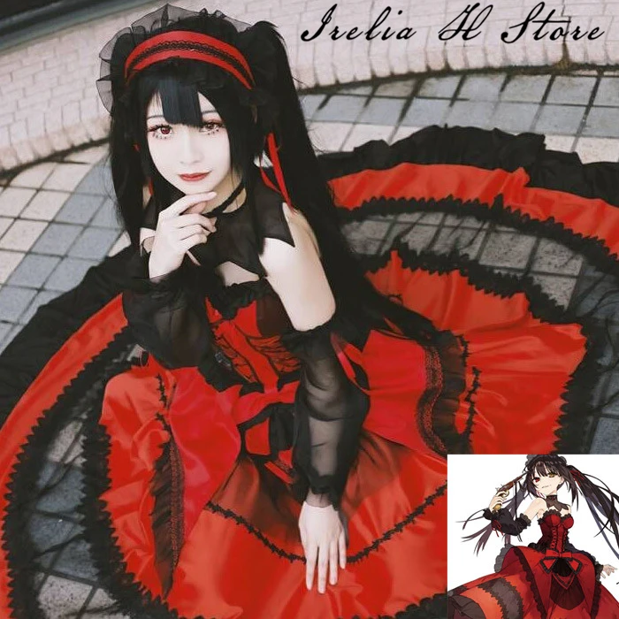 Nightmare Date a Live Anime Cosplay Tokisaki Kurumi Dress cosplay costume can custom made
Nightmare Date a Live Anime Cosplay Tokisaki Kurumi Dress cosplay costume can custom made