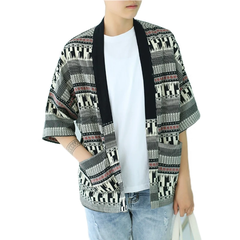 2019 new mens kimono designer cool japanese clothes swag male streetwear casual outwear jackets harajuku cardigan outwear 
2019 new mens kimono designer cool japanese clothes swag male streetwear casual outwear jackets harajuku cardigan outwear