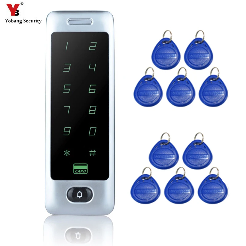 YoBang Security RFID Access Control System Device Machine Security Proximity Entry Door Lock Quality
YoBang Security RFID Access Control System Device Machine Security Proximity Entry Door Lock Quality