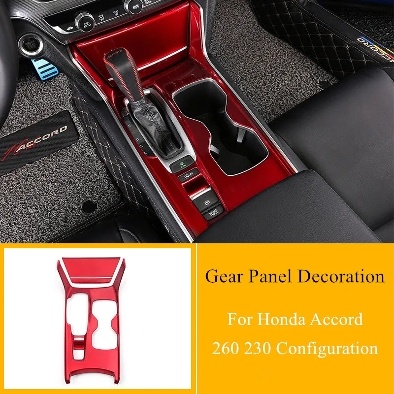 Car gear shift panel decoration frame central control ABS interior accessories For Honda Accord 260 230 Configuration 2016-2018
Car gear shift panel decoration frame central control ABS interior accessories For Honda Accord 260 230 Configuration 2016-2018