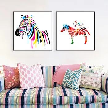 Modern Wildlife Colorful Zebra Cartoon Animal A4 Large Art Print Poster Abstract Wall Picture Canvas Painting No Frame Home Deco
Modern Wildlife Colorful Zebra Cartoon Animal A4 Large Art Print Poster Abstract Wall Picture Canvas Painting No Frame Home Deco