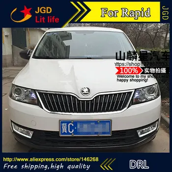 Free shipping ! 12V 6000k LED DRL Daytime running light for Skoda Rapid fog lamp frame Fog light Car styling
Free shipping ! 12V 6000k LED DRL Daytime running light for Skoda Rapid fog lamp frame Fog light Car styling