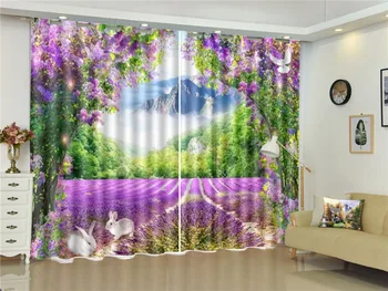 Custom 3D Curtain Flower Arch Hare Fantasy Wonderland 3d Landscape Curtain Blackout Insulation Practical Curtain
Custom 3D Curtain Flower Arch Hare Fantasy Wonderland 3d Landscape Curtain Blackout Insulation Practical Curtain