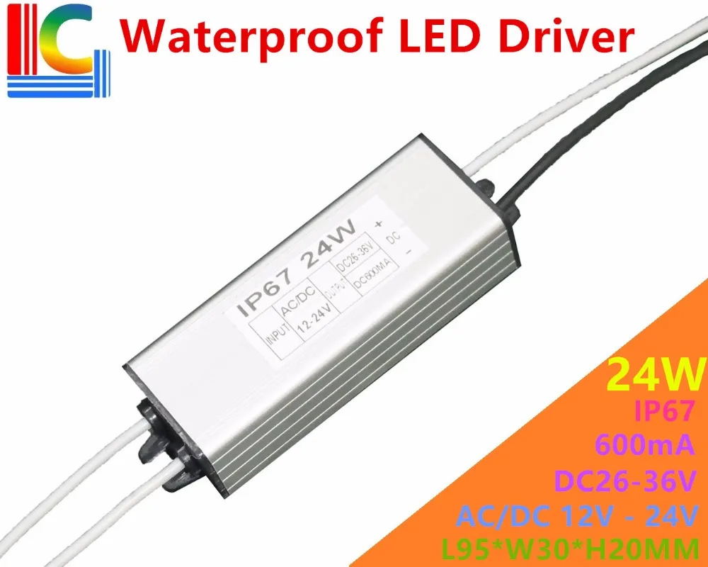 18W 20W 22W 24W Solar Compatible Boost LED Driver IP67 Waterproof Power Supply 600mA 12V 24V Transformers for LED Wall Washer
18W 20W 22W 24W Solar Compatible Boost LED Driver IP67 Waterproof Power Supply 600mA 12V 24V Transformers for LED Wall Washer