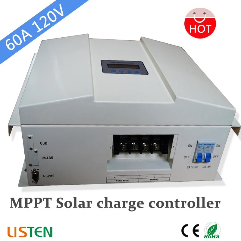 China factory 120V 60A MPPT Solar Charge Controller and Solar System Controller
China factory 120V 60A MPPT Solar Charge Controller and Solar System Controller