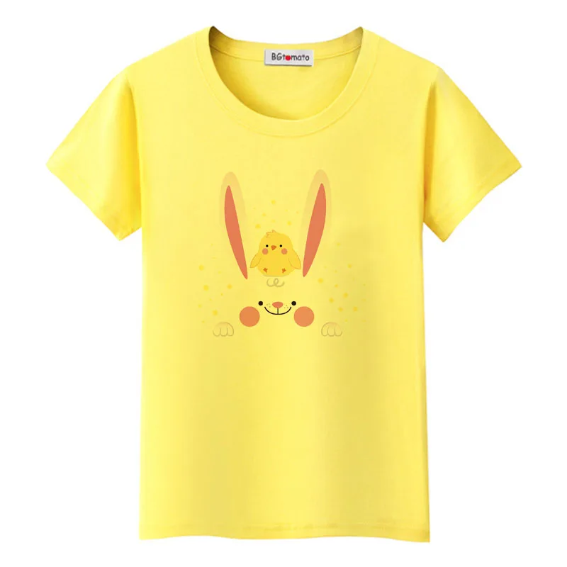 BGtomato 2022 Lovely rabbit tshirt good friends t-shirt hot sale cartoon t shirt women original tops harajuku shirt
BGtomato 2022 Lovely rabbit tshirt good friends t-shirt hot sale cartoon t shirt women original tops harajuku shirt