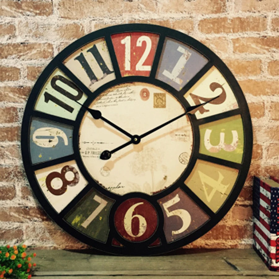 American Vintage Industrial Living Room Wall Clock Creative Restaurant Bar Decoration Cafe Wandklok Wall Watch Home Decor WZH131
American Vintage Industrial Living Room Wall Clock Creative Restaurant Bar Decoration Cafe Wandklok Wall Watch Home Decor WZH131