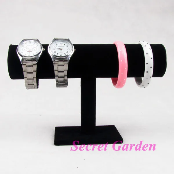 TONVIC 2 High Quality Black Velvet Bangle Bracelet Watch Display Stand Holder T-Bar
TONVIC 2 High Quality Black Velvet Bangle Bracelet Watch Display Stand Holder T-Bar