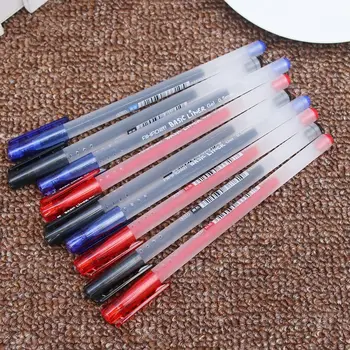 12 pcs Basic liner roller ball pen for writing signature 0.5mm ballpoint 3 color gel ink pens Office tools School supplies
12 pcs Basic liner roller ball pen for writing signature 0.5mm ballpoint 3 color gel ink pens Office tools School supplies