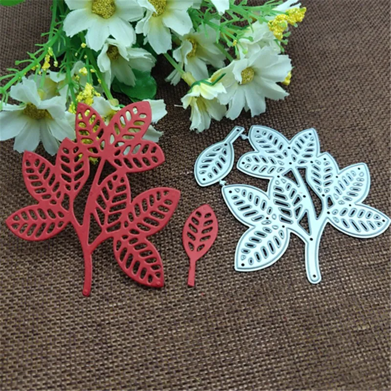 2Pcs Leaves Metal Cutting Dies Stencils For DIY Scrapbooking Decorative Embossing Handcraft Die Cutting Template
2Pcs Leaves Metal Cutting Dies Stencils For DIY Scrapbooking Decorative Embossing Handcraft Die Cutting Template