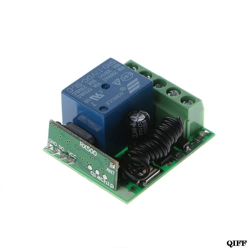 Drop Ship&Wholesale 433Mhz Universal Wireless Remote Control Switch DC 12V 10A 1CH Relay Receiver Module APR28 for switch
Drop Ship&Wholesale 433Mhz Universal Wireless Remote Control Switch DC 12V 10A 1CH Relay Receiver Module APR28 for switch
