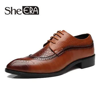 luxury Brand Men Leather shoes Fashion Men Dress Shoe Pointed Oxfords Shoes For Men Lace Up Designer Men Formal Shoes 2018
luxury Brand Men Leather shoes Fashion Men Dress Shoe Pointed Oxfords Shoes For Men Lace Up Designer Men Formal Shoes 2018