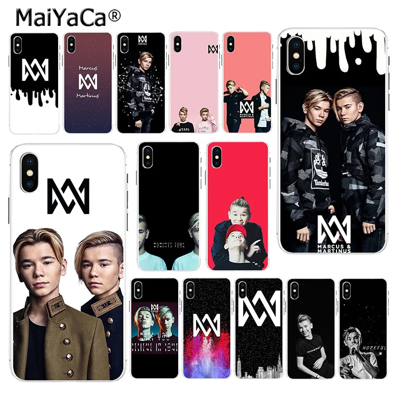MaiYaCa Hot Net Marcus & Martinus Transparent Luxury phone case for iphone 11 pro 8 7 66S Plus X 10 5S SE XR XS XS MAX
MaiYaCa Hot Net Marcus & Martinus Transparent Luxury phone case for iphone 11 pro 8 7 66S Plus X 10 5S SE XR XS XS MAX