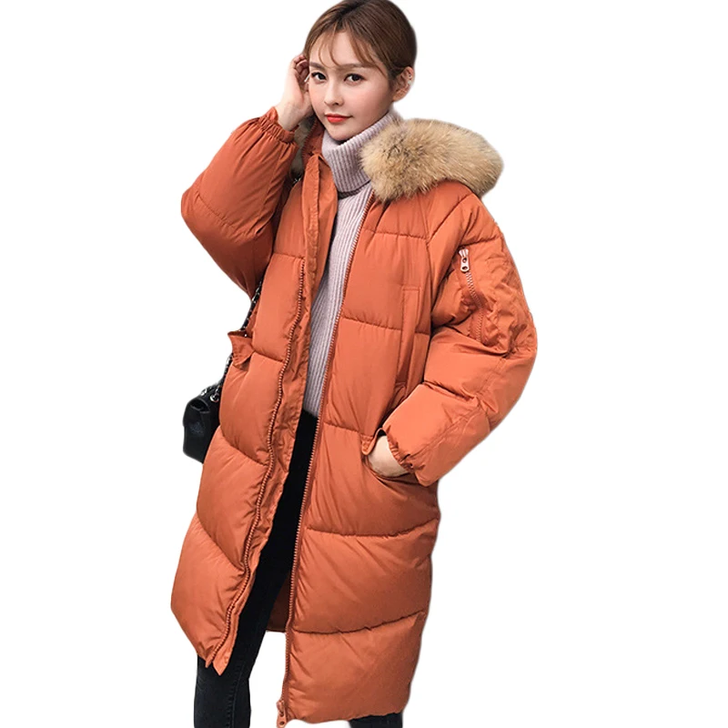 2019 New Loose Design Winter Jacket Women Fur Hooded Coat Female Thick Warm Coat Down Parkas Long Plus Size Wadded Jacket D304
2019 New Loose Design Winter Jacket Women Fur Hooded Coat Female Thick Warm Coat Down Parkas Long Plus Size Wadded Jacket D304