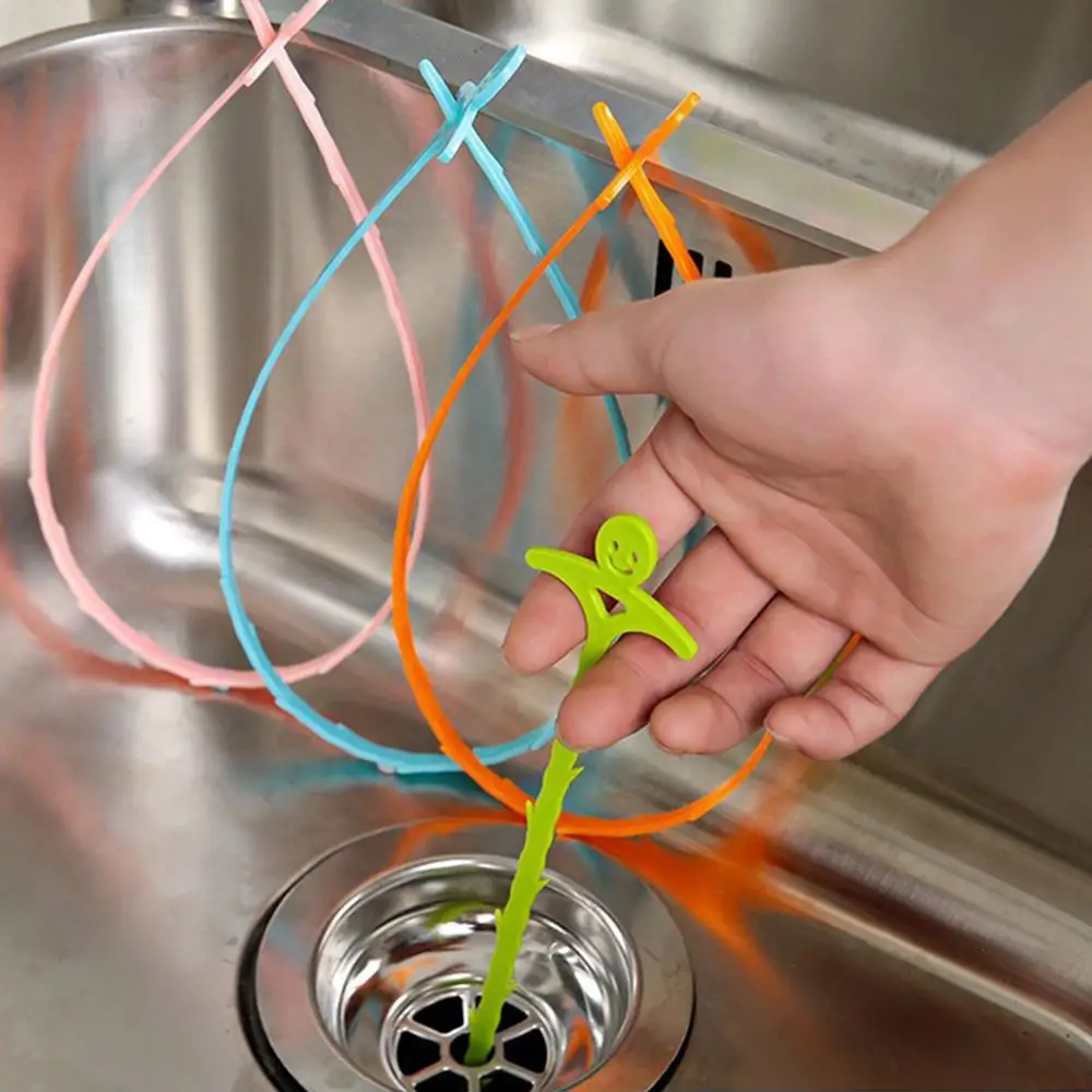 Hot 51cm Kitchen Bathroom Sink Pipe Drain Cleaner Pipeline Hair Cleaning Removal Shower Toilet Sewer Clog Long Line Plastic Hook
Hot 51cm Kitchen Bathroom Sink Pipe Drain Cleaner Pipeline Hair Cleaning Removal Shower Toilet Sewer Clog Long Line Plastic Hook