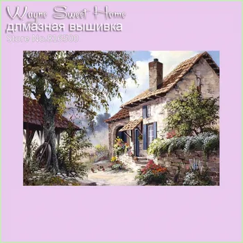 Knitting Needles DIY 5D Diamond Painting Cabin Cross-stitch Picture Of Rhinestones Tree Diamond Embroidery Landscape Mosaic Kits
Knitting Needles DIY 5D Diamond Painting Cabin Cross-stitch Picture Of Rhinestones Tree Diamond Embroidery Landscape Mosaic Kits