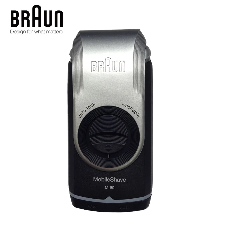 Braun Electric Shaver Razor M60 Battery powered for Men Portable Washable Face Care Shaving & Hair Removal Razor Safety Shaving
Braun Electric Shaver Razor M60 Battery powered for Men Portable Washable Face Care Shaving & Hair Removal Razor Safety Shaving