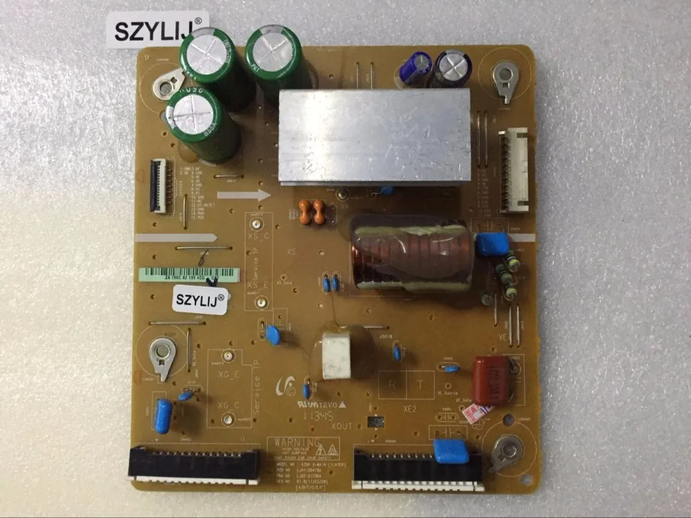 SZYLIJ Original Good quality PS43D450A2 Z board 42DH X-MAIN LJ41-09478A LJ92-01796A spot
SZYLIJ Original Good quality PS43D450A2 Z board 42DH X-MAIN LJ41-09478A LJ92-01796A spot