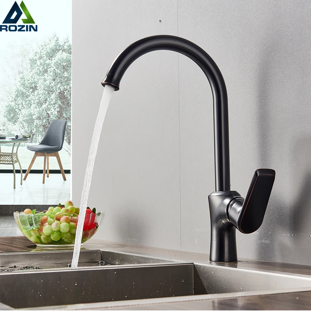 Gooseneck Kitchen Faucet One Handle Rotate Spout Bathroom Kitchen Sink Mixer Tap Deck Mounted Cold and Hot Water Faucet Crane
Gooseneck Kitchen Faucet One Handle Rotate Spout Bathroom Kitchen Sink Mixer Tap Deck Mounted Cold and Hot Water Faucet Crane