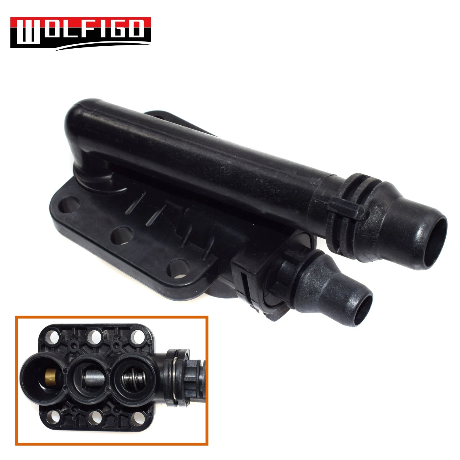 WOLFIGO Automatic Transmission Oil Cooler Thermostat for BMW E60 E61 E65 E66 E67 17127507982,FTK285,TH7138.82J,17217559962 New
WOLFIGO Automatic Transmission Oil Cooler Thermostat for BMW E60 E61 E65 E66 E67 17127507982,FTK285,TH7138.82J,17217559962 New