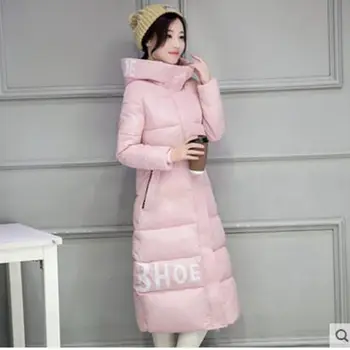 Brieuces New Hooded Winter Coats Women Winter Jackets Under Knee Long Parka Female Padded Outwear Wadded abrigos mujer invierno
Brieuces New Hooded Winter Coats Women Winter Jackets Under Knee Long Parka Female Padded Outwear Wadded abrigos mujer invierno