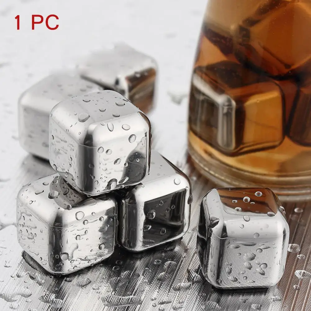 Sale 1PC Hot Stainless Steel Square Whisky Cubes Quick Freezing juice Wine Beer Cooler Liquor Cooling KTV Accessories
Sale 1PC Hot Stainless Steel Square Whisky Cubes Quick Freezing juice Wine Beer Cooler Liquor Cooling KTV Accessories