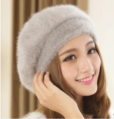 2018 top quality winter warm hat New Warm Cute Princess Rabbit Hat Female Winter Knitted Hat Women's Rabbit Fur Berets AA0002
2018 top quality winter warm hat New Warm Cute Princess Rabbit Hat Female Winter Knitted Hat Women's Rabbit Fur Berets AA0002