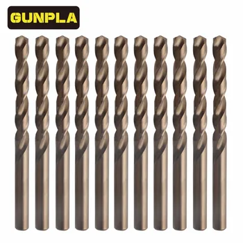 Gunpla M35 Cobalt Drill Bit Set,7.0mm,10-piece,HSS-CO 5% Drill Set , for Drilling on Hardened Steel, Cast Iron & Stainless Steel
Gunpla M35 Cobalt Drill Bit Set,7.0mm,10-piece,HSS-CO 5% Drill Set , for Drilling on Hardened Steel, Cast Iron & Stainless Steel