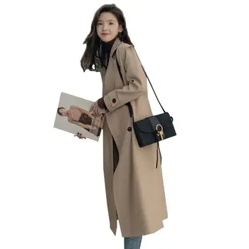 2018 Autumn Winter New Women Casual Trench Coat Double Breasted Vintage Washed Outwear Ladis Loose Lapel Clothing Overcoat O637
2018 Autumn Winter New Women Casual Trench Coat Double Breasted Vintage Washed Outwear Ladis Loose Lapel Clothing Overcoat O637