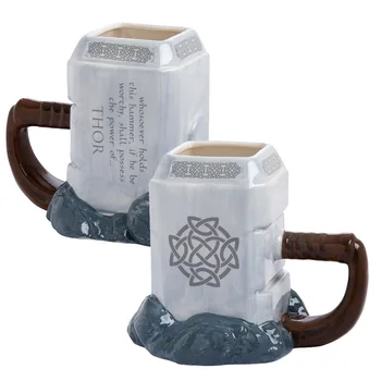 Coffee Mugs Hammer 600ML Marvel 3D Ceramic Sculpted Cups and Mugs Large Capacity Mark Creative Drinkware 50mk067
Coffee Mugs Hammer 600ML Marvel 3D Ceramic Sculpted Cups and Mugs Large Capacity Mark Creative Drinkware 50mk067