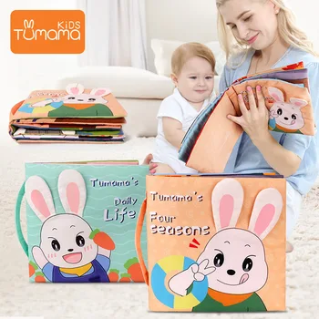 Tumama Cloth Book 3D Can Be Washable Cloth Book For Kids Baby Book Early Educational Toys Safty Resistant To Tear Books For Baby
Tumama Cloth Book 3D Can Be Washable Cloth Book For Kids Baby Book Early Educational Toys Safty Resistant To Tear Books For Baby