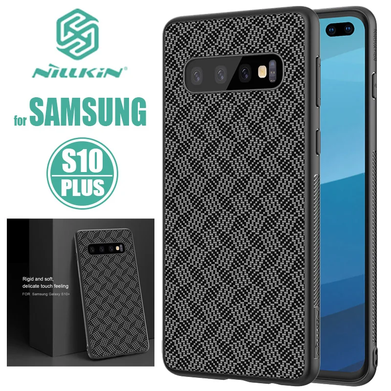 for Samsung Galaxy S10 Plus Nillkin Rigid and Soft Fiber Back Cover Delicate Touch Phone Case for Samsung S10 Plus Nilkin Case
for Samsung Galaxy S10 Plus Nillkin Rigid and Soft Fiber Back Cover Delicate Touch Phone Case for Samsung S10 Plus Nilkin Case