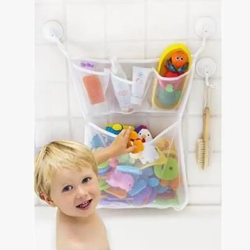 Baby Mesh Basket Kids Baby Bath Tub Toy Storage Net Folding Hanging Bag Organiser for Bathroom
Baby Mesh Basket Kids Baby Bath Tub Toy Storage Net Folding Hanging Bag Organiser for Bathroom