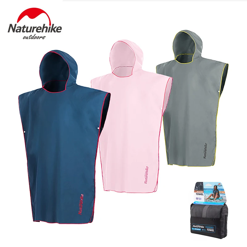 Naturehike Quick Dry Hooded Bathrobe Beach Swimming Bath Towel with Hood Sports Travel Backpacking Sun UV- Protection
Naturehike Quick Dry Hooded Bathrobe Beach Swimming Bath Towel with Hood Sports Travel Backpacking Sun UV- Protection