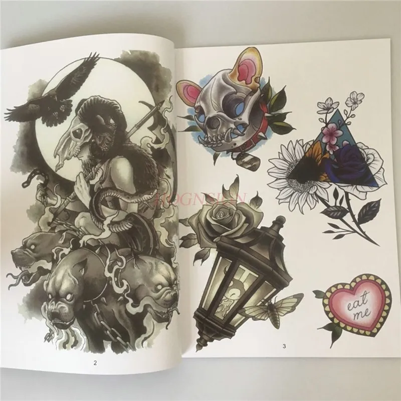 Tattoo Manuscript Books Taiwan Tattoos Album Pattern Movie Character Fashion Pop Cartoon Tatoo Drawing Supplies Hot Sale
Tattoo Manuscript Books Taiwan Tattoos Album Pattern Movie Character Fashion Pop Cartoon Tatoo Drawing Supplies Hot Sale