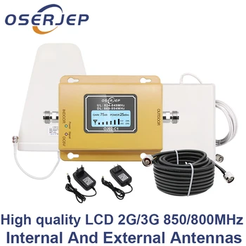 Gain70dB CDMA Signal Amplifier LTE Band 5(850 CDMA) Signal Repeater GSM CDMA 850MHz with LCD Display + patch antenna
Gain70dB CDMA Signal Amplifier LTE Band 5(850 CDMA) Signal Repeater GSM CDMA 850MHz with LCD Display + patch antenna