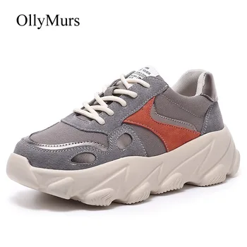 Casual Shoes Women Platform Sneakers Fashion Brand zapatillas mujer Lady footware Patchwork Thick Bottom Dad Sneakers Breathable
Casual Shoes Women Platform Sneakers Fashion Brand zapatillas mujer Lady footware Patchwork Thick Bottom Dad Sneakers Breathable