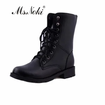 Ms Noki quality High Women Boots round toe Shoes Female square heel lace-up non-slip sole Boots normal size 35-42 hot selling
Ms Noki quality High Women Boots round toe Shoes Female square heel lace-up non-slip sole Boots normal size 35-42 hot selling