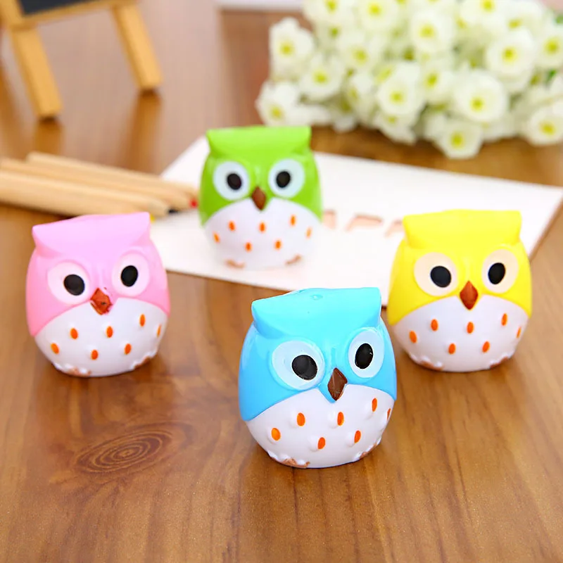 1 PCS Creative Kawaii Owl Double Hole Pencil Sharpener Cutter Knife Promotional Gift Stationery Student Prize School Supplies
1 PCS Creative Kawaii Owl Double Hole Pencil Sharpener Cutter Knife Promotional Gift Stationery Student Prize School Supplies