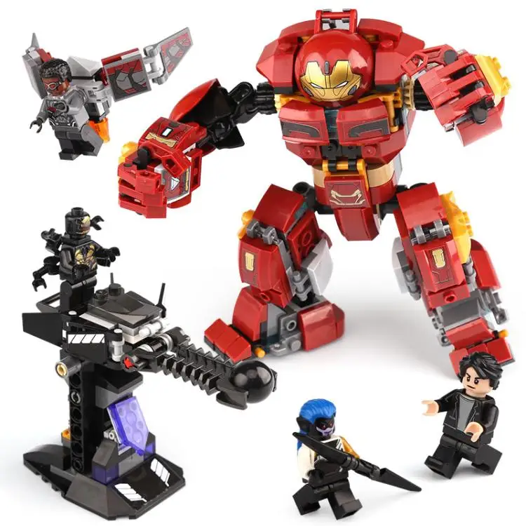 New 420pcs Anti HulkLE machine Cartoon characters building block toys for child gifts Compatibility With Legopingly Marveling
New 420pcs Anti HulkLE machine Cartoon characters building block toys for child gifts Compatibility With Legopingly Marveling