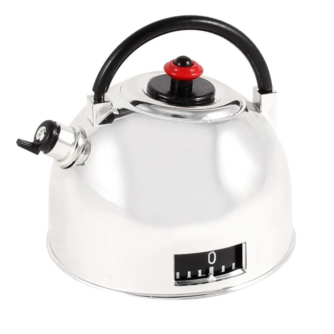 Kitchen Clockwise Setting 60 Minutes Silver Tone Tea Kettle Shaped Mini Cooking Timer
Kitchen Clockwise Setting 60 Minutes Silver Tone Tea Kettle Shaped Mini Cooking Timer